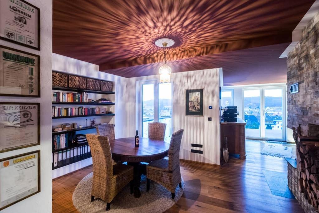 Апартаменты Wohlfuehloase Mit Blick Auf Трир Экстерьер фото